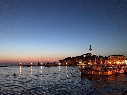 43.Pohled na historické centrum na Rovinj